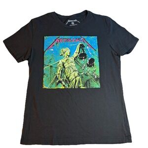 Metallica And Justice For All T-Shirt‎ Size Small 100% Cotton